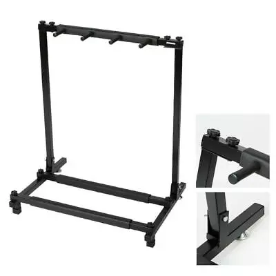 Multi Guitar Stand 3 Holder Folding Organizer Rack Stage Bass Acoustic Electric • $26.89