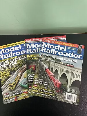 Model Railroader Magazines  Lot Of 3 November 2016JulyNovember 2020 • $14.99