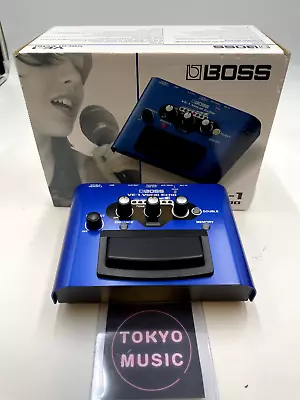 BOSS VE-1 Vocal Echo With Original Box Vocal Effect Processor In Adapter #4 • $139.99