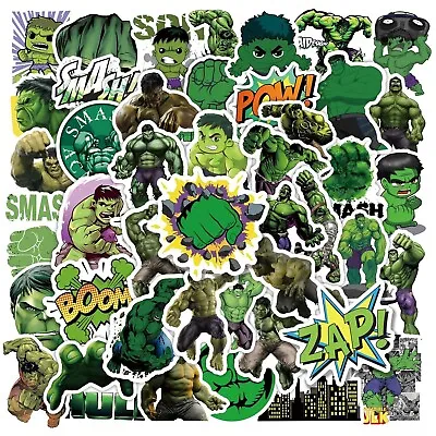 10 Random The Hulk TV Movies Stickers Car Decals Laptop Hydro Yeti Free Shipping • $3.49