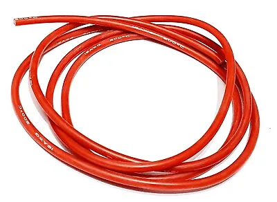 16AWG 16 AWG Gauge RC Battery Flexible Silicone Wire Cable 1m 100cm Red 1 Meter • £3.63