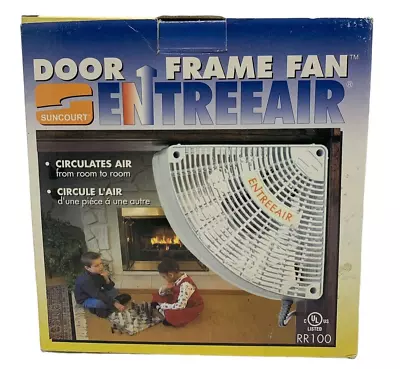 * Suncourt EntreeAir Door Frame Fan White # RR100 • $85