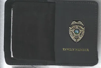 Dade County Deputy Sheriff (Florida) Family Member Wallet With Gold Mini Pin • $29.95