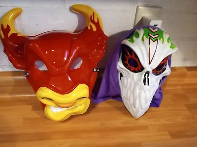 Monster Jam Grave Digger & El Toro Loco Costume Mask Monster Truck Halloween • $15