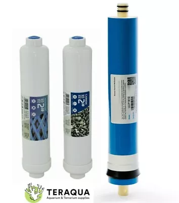 Complete Replacement Filters For Small 3 Stage Aquatic Reverse Osmosis System • £24.95