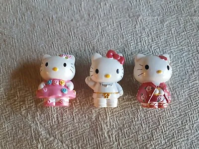 3pcs Hello Kitty Cake Toppers Display Figurines Collection Action Figures Toy • $14.95