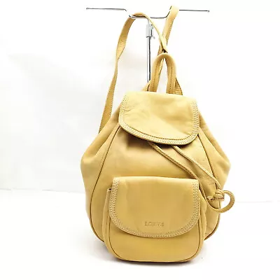 LOEWE BackPack Bag  Beige Lamb Skin 3115377 • $34