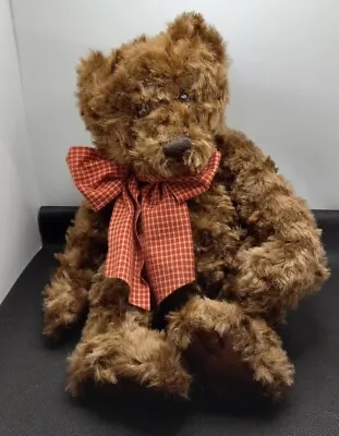 Gund Teddy Bear Celebrating America Jointed 100 Years Of Hugs Brown 15 Brown 543 • $14