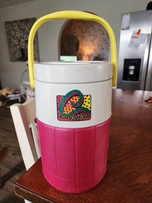 $13.99 • Buy Vintage Coleman Polylite 1/2 Gallon Water Jug Cooler - 5590 - Pink - 1989