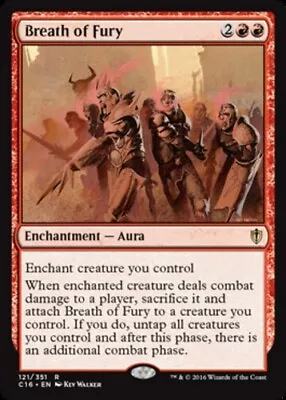 1x Breath Of Fury NM-Mint Japanese Commander 2016 MTG Magic • $6.24