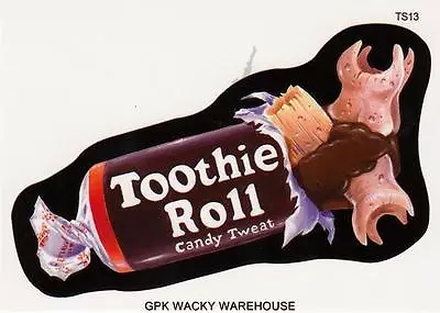 2011 Wacky Packages Halloween Postcard Ts13 Toothie Roll Bonus Card • $13.47