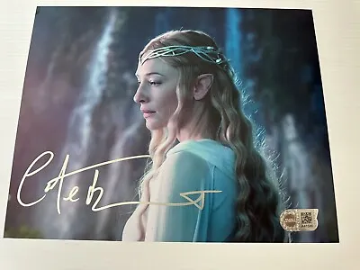 Cate Blanchett  AUTOGRAPH Lord Of The Rings - GALADRIEL - 10x8” Photo SWAU COA • £279.99