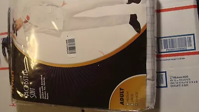 COSTUME WHITE  Gangster SUIT XL   Costume By SPIRIT / Excellent Condition  • $25