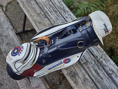 Vantage  Championship Golf Bag/Cover & Signed JP Cain Vantage Cup Senior PGA Cap • $160