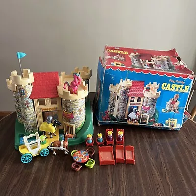 1974 Vintage Fisher Price Castle 993 Complete With Box Excellent ++ 😃 • $299.99