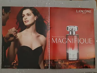 Perfume Paper Advertising. 2008 Ad Lancôme Magnificique Perfume • £1.54