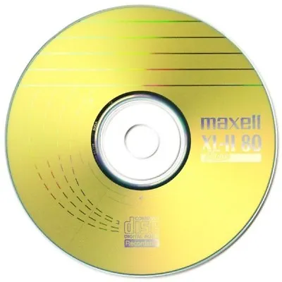 £2.50 • Buy Maxell CD-R 80 Mins XL-II Digital Audio Recordable Blank Discs - 2 Pack Sleeved