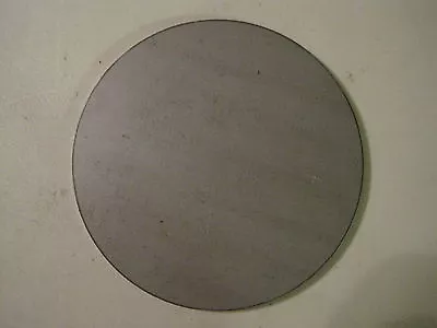 1/4  Round Steel Plate Disc 4  Diameter Circle • $3
