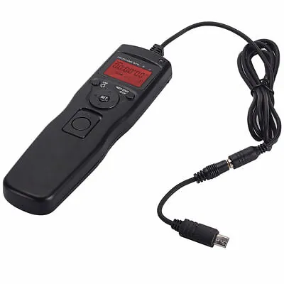 $27.49 • Buy Timer Remote Shutter Release Intervalometer For Sony A7 A7R NEX-3NL RX100 A6000