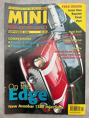 Mini World Magazine - September 1996 - Mini GTO Cooper MK11 Avonbar 1380i • £7.99