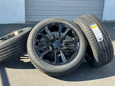 2023 GMC Sierra 1500 Yukon Denali 22  Wheels Rims Tires Chevy Silverado Tahoe • $1999