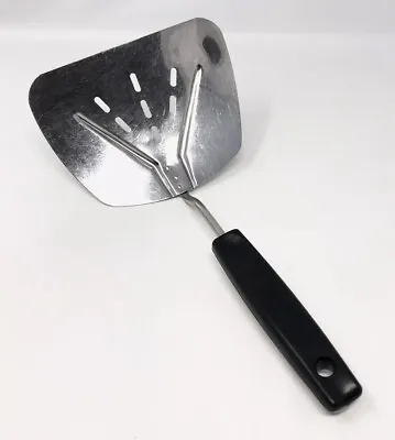 Vintage Foley MPLS Stainless Steel Wide Slotted Curved Spatula Scoop Flipper MCM • $6.99