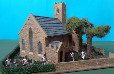 Napoleonic Wargames Building - 1/72 Church Or For OO/HO Model Railways • £25