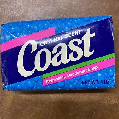 VTG Coast Original Scent Deodorant Bar Soap  Bars NOS Prop 1991 • $8