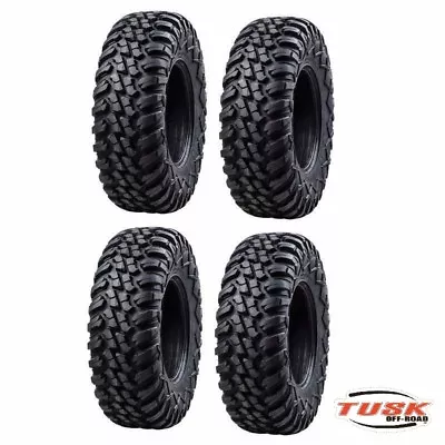 Tusk Terrabite Radial 8 Ply UTV Tire Set 4 Tires Four 25x10-12    • $539.52