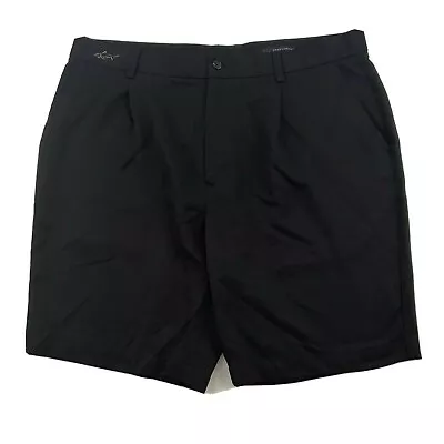 Greg Norman Mens Golf Shorts Microfiber Size 38 Black • $15.99