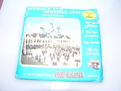 A B & C World's Fair Brussels Gay Belgium 1958 View-master • $7.99