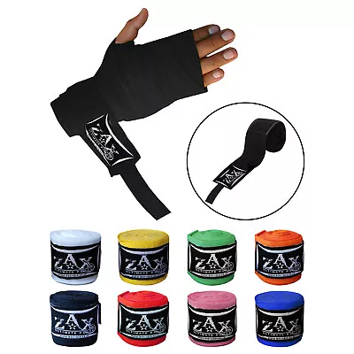 Junior Kids Boxing Hand Wraps Inner Gloves Bandages Hand Protection 120 CM PAIR • £3.79