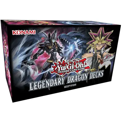 YuGiOh! Legendary Dragon Decks 1st Edition: 3 Complete And Powerful Dragon Decks • £64.95