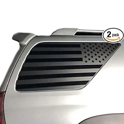 Fits 2010-2022 Toyota 4RUNNER Quarter Window American Flag Decal Sticker New • $19.98