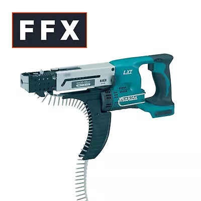 Makita DFR550Z 18v LXT Auto Feed Screwdriver Bare Unit 55mm • £243.69