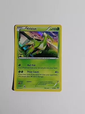 2015 Pokemon XY Ancient Origins #12/98 Virizion Holo Rare • $1.99