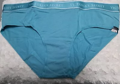 New Victoria's Secret Blue Cotton/modal Hiphugger Panty SZ XL • $7