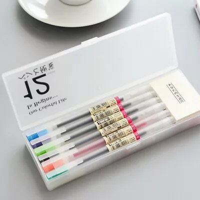 12 Pcs/lot MUJI Style Gel Pen 0.5mm Color Ink Pen School Office Supply 12 Colour • $10.86