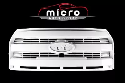 New Oem 2015 2016 2017 Ford F-150 Grille 3-bar White Platinum Pearl Fl3z8200ra • $349