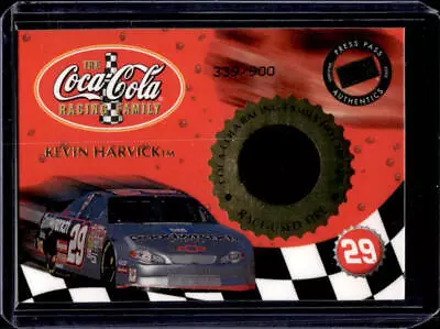 2002 Press Pass VIP Kevin Harvick Race Used Tire #339/900 • $0.99