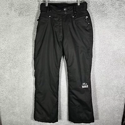 Marker Insulated Ski Snow Snowboard Pants Black Women's Size 8 (30x31) • $20.25