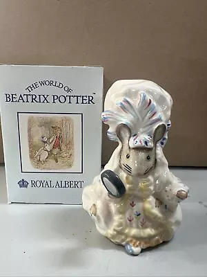 Royal Albert Beatrix Potter Collection  Lady Mouse  Figurine - Made In England • $23