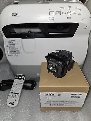 Sewing  Epson BrightLink 485Wi Ultra Short LCD Projector W/ New Lamp • $109.97