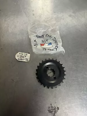 Harley Davidson Sprocket Engine Motor Shovelhead Panhead 24T Part Parts 55-84 • $35