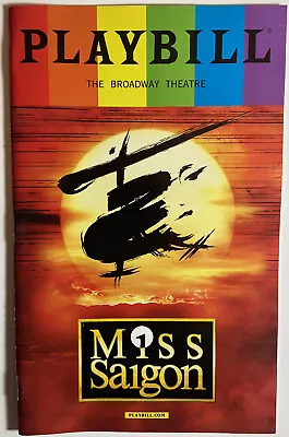 Miss Saigon Broadway Revival OBC PRIDE Playbill - June 2017 • $10