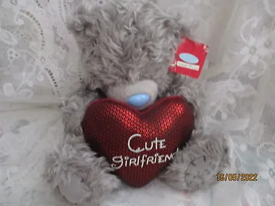 Blue Nose Bear Me To You  Cute Girlfriend With Heart & Tag 8  Gc. Pre Owned. • £9