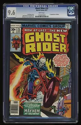 Ghost Rider (1973) #25 CGC NM+ 9.6 White Pages Marvel 1977 • $179