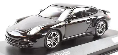 Minichamps X PH Porsche 911 997.2 Black Turbo 1:43 Diecast Car 943069014 • $69.99