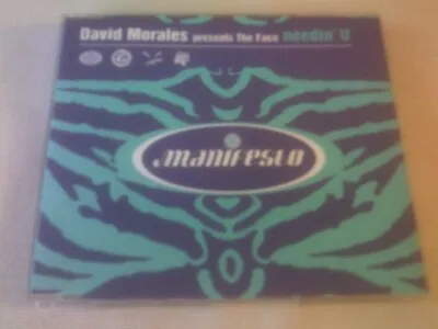 David Morales - Needin U - House Cd Single - Manifesto • £1.99