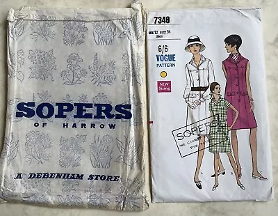 Vintage Vogue Sewing  Patterns Ladies 1960's • £15.58